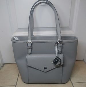 Michael Kors Saffiano Frame tote NWT